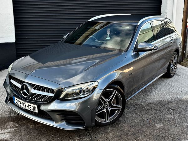 Mercedes-Benz C-Class Estate, Diesel Hybrid, 2020, Grey