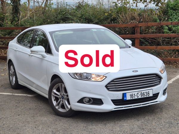 Ford Mondeo Hatchback, Diesel, 2016, White
