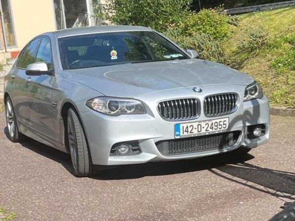 BMW 5-Series Saloon, Diesel, 2014, Silver