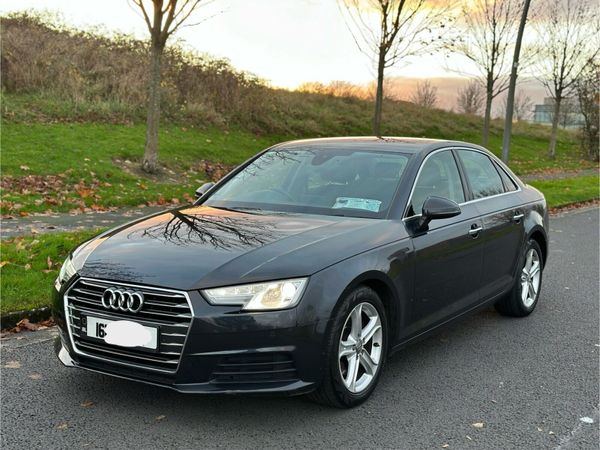 Audi A4 Saloon, Diesel, 2016, Blue