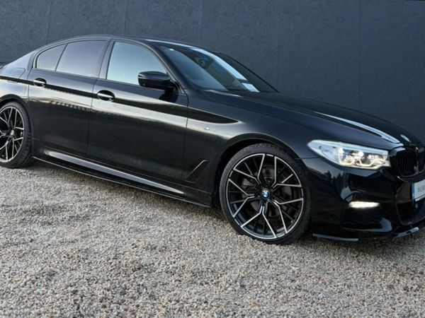 BMW 5-Series Saloon, Diesel, 2017, Black