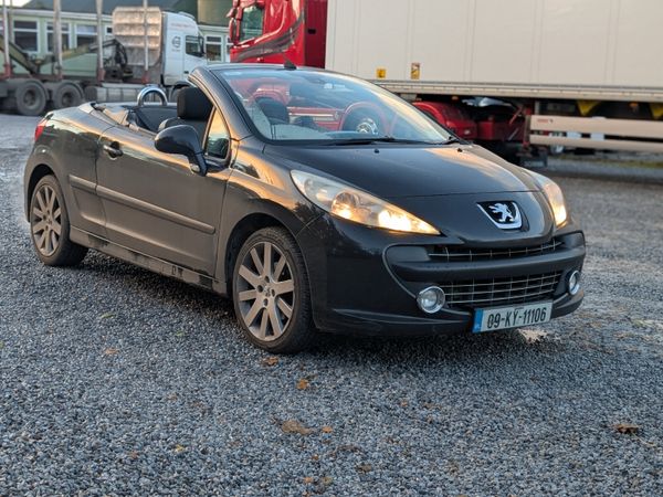 Peugeot 207 Convertible, Petrol, 2009, Black