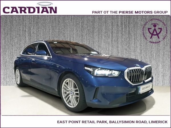 BMW i5 Saloon, Electric, 2025, Blue