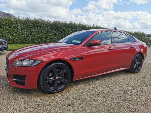 Jaguar XF Saloon, Diesel, 2018, Red