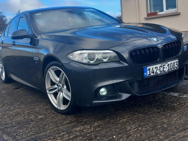 BMW 5-Series Saloon, Diesel, 2014, Grey