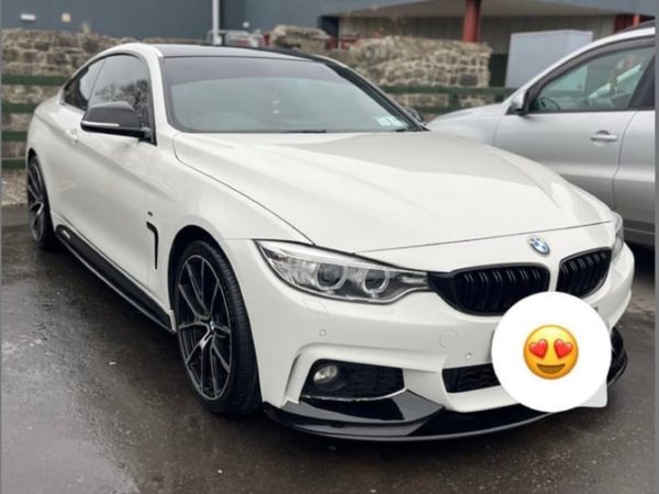 BMW 4-Series Coupe, Diesel, 2015, White