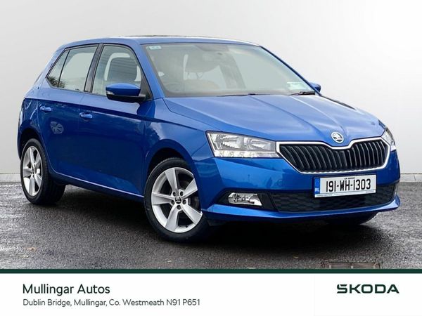 Skoda Fabia Hatchback, Petrol, 2019, Blue