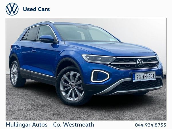 Volkswagen T-Roc SUV, Diesel, 2023, Blue