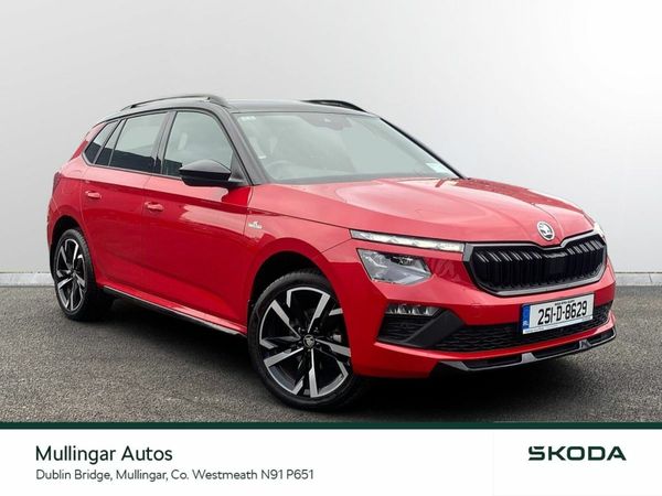 Skoda Kamiq Hatchback, Petrol, 2025, Red