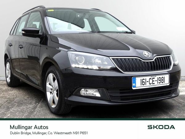 Skoda Fabia Estate, Petrol, 2016, Black
