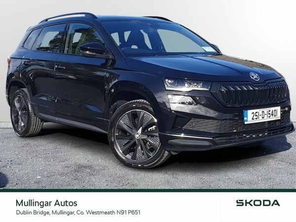 Skoda Karoq Estate, Petrol, 2025, Black