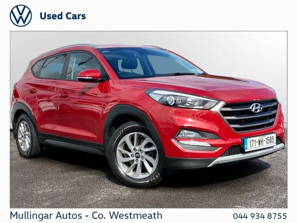 Hyundai Tucson SUV, Diesel, 2017, Red
