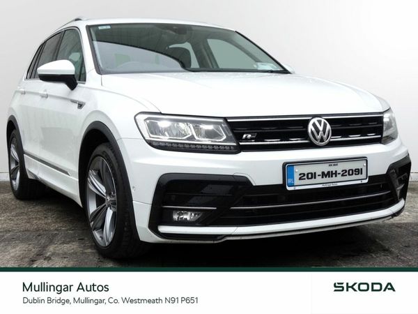 Volkswagen Tiguan SUV, Diesel, 2020, White