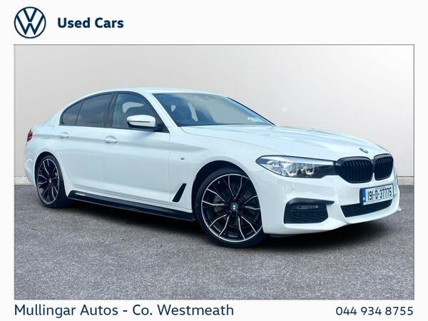 BMW 5-Series Saloon, Diesel, 2019, White