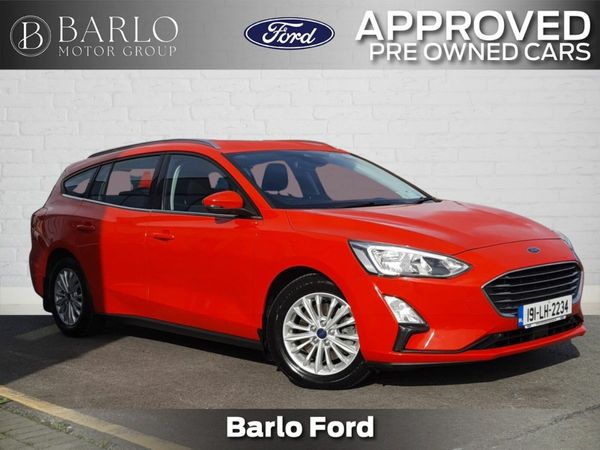 Ford Focus Estate, Diesel, 2019, Red