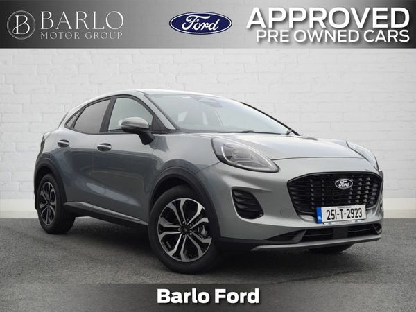 Ford Puma SUV, Petrol Hybrid, 2025, Silver