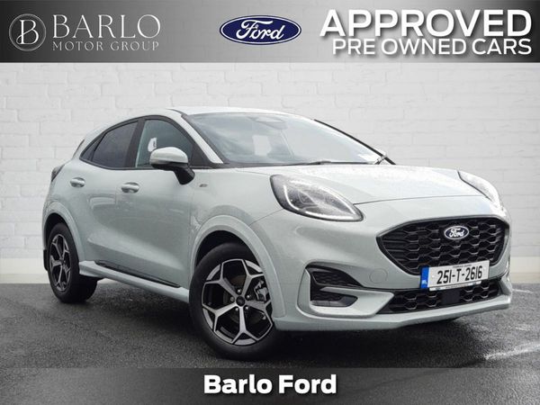 Ford Puma SUV, Petrol Hybrid, 2025, Grey
