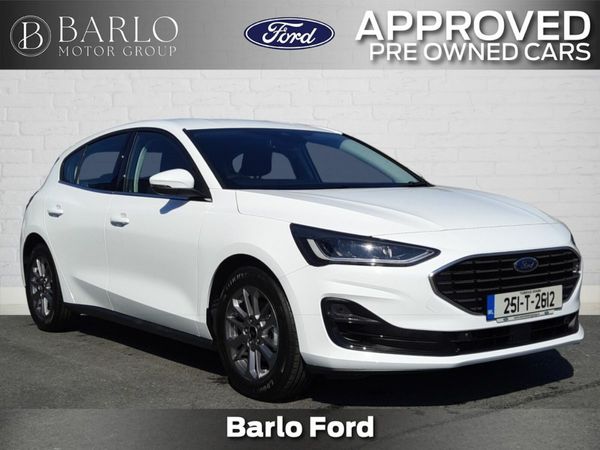 Ford Focus Hatchback, Petrol Hybrid, 2025, White
