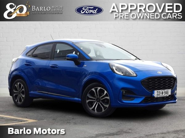 Ford Puma MPV, Petrol Hybrid, 2022, Blue
