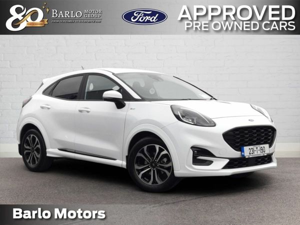 Ford Puma MPV, Petrol Hybrid, 2023, White