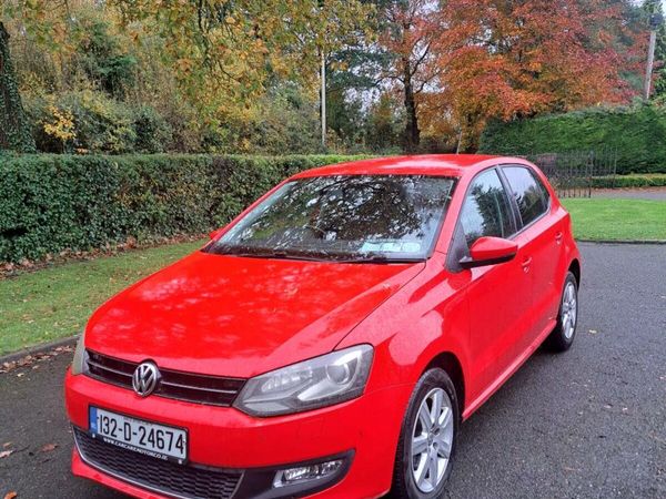 Volkswagen Polo Hatchback, Petrol, 2013, Red