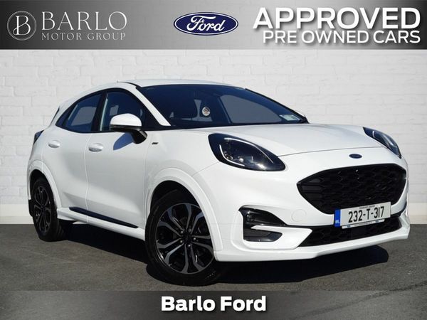Ford Puma MPV, Petrol Hybrid, 2023, White