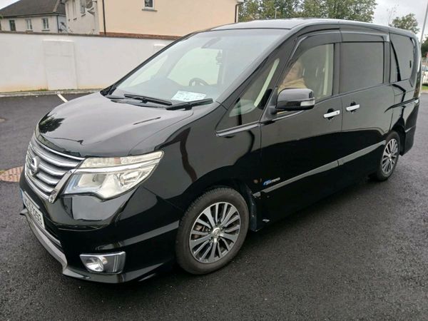 Nissan Serena MPV, Petrol Hybrid, 2014, Black