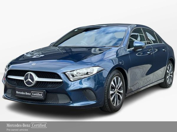 Mercedes-Benz A-Class Saloon, Petrol, 2021, Blue