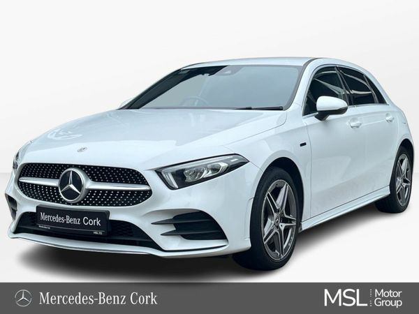 Mercedes-Benz A-Class Hatchback, Petrol Plug-in Hybrid, 2020, White