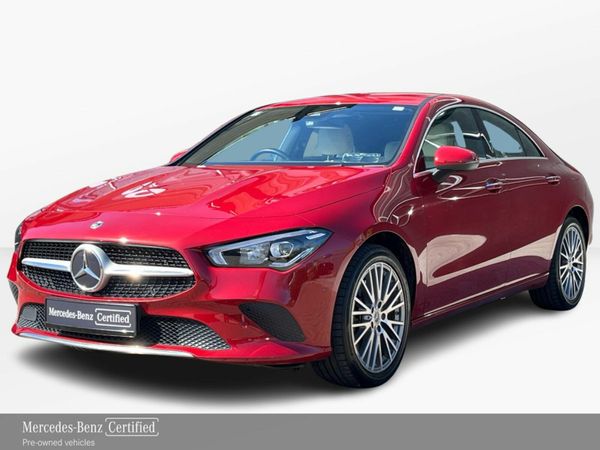 Mercedes-Benz CLA Saloon, Petrol Plug-in Hybrid, 2022, Red