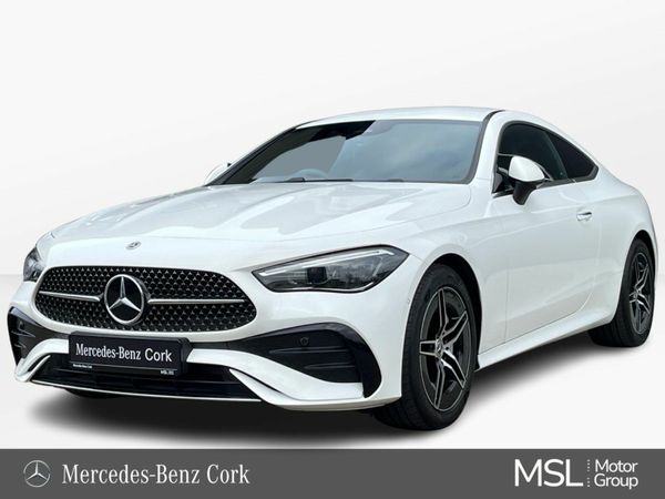 Mercedes-Benz CLE Coupe, Diesel Hybrid, 2024, White