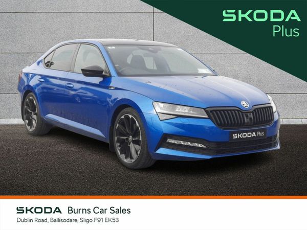 Skoda Superb Saloon, Diesel, 2021, Blue