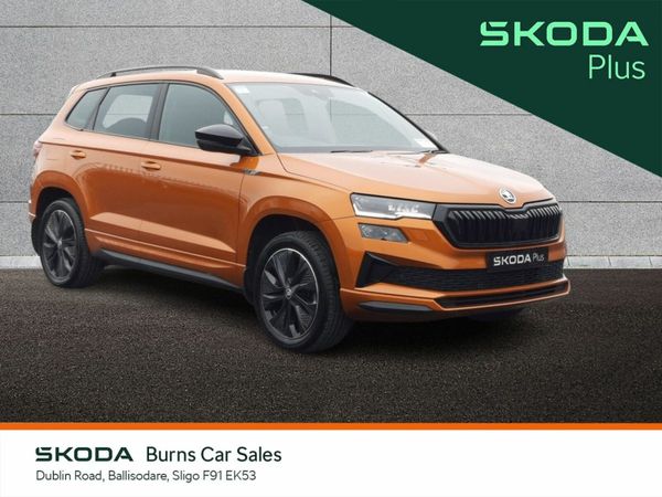 Skoda Karoq Estate, Diesel, 2023, Orange