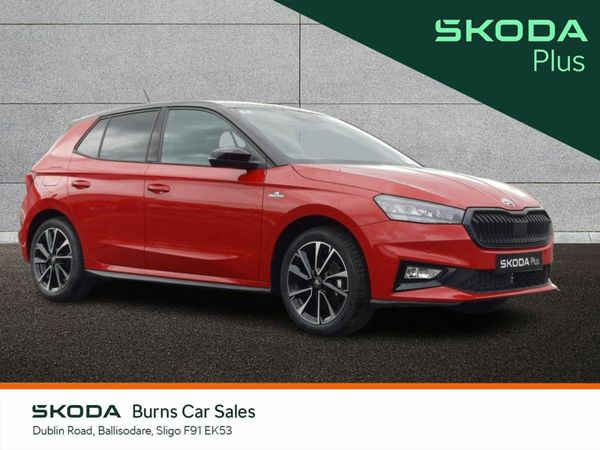 Skoda Fabia Hatchback, Petrol, 2025, Red