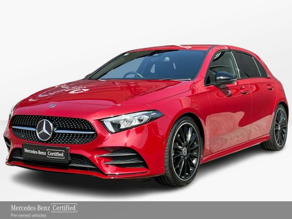 Mercedes-Benz A-Class Hatchback, Petrol, 2021, Red