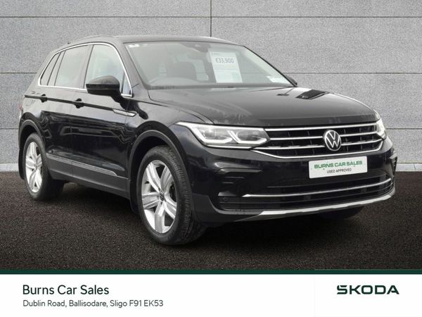 Volkswagen Tiguan SUV, Diesel, 2021, Black