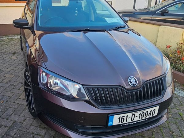 Skoda Fabia Hatchback, Petrol, 2016, Brown