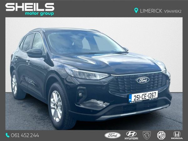 Ford Kuga SUV, Petrol Plug-in Hybrid, 2025, Black