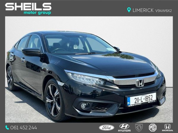 Honda Civic Saloon, Petrol, 2021, Black