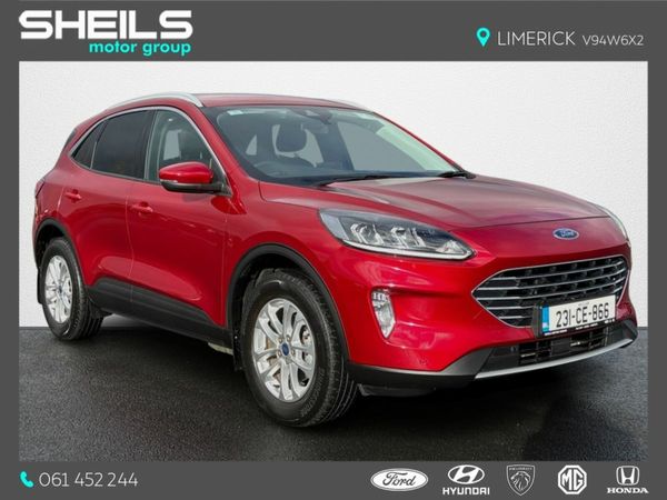 Ford Kuga SUV, Petrol Plug-in Hybrid, 2023, Red