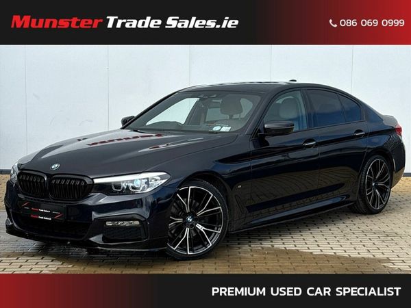 BMW 5-Series Saloon, Diesel, 2018, Black