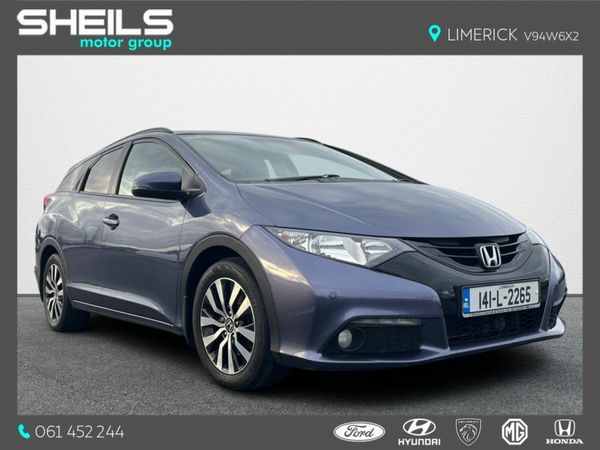Honda Civic Estate, Diesel, 2014, Blue