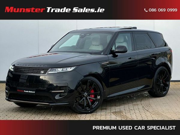 Land Rover Range Rover Sport SUV, Petrol Plug-in Hybrid, 2023, Black