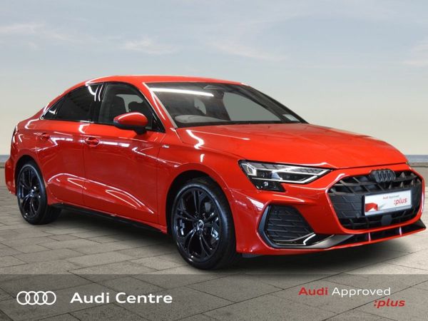 Audi A3 Saloon, Petrol, 2025, Red
