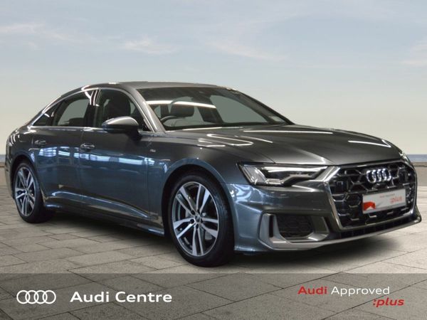 Audi A6 Saloon, Diesel Hybrid, 2025, Grey