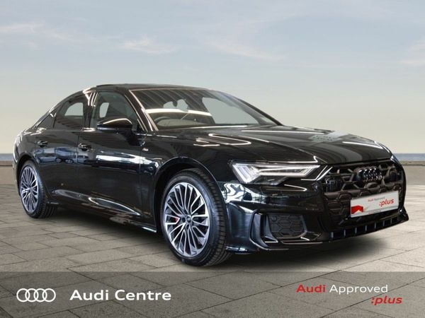 Audi A6 Saloon, Petrol Plug-in Hybrid, 2025, Black