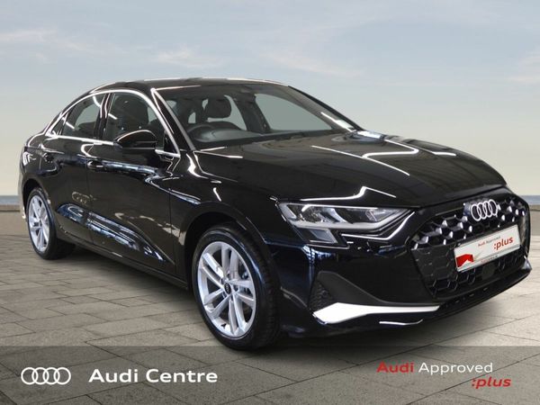 Audi A3 Saloon, Petrol, 2025, Black