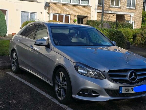 Mercedes-Benz E-Class Saloon, Diesel Hybrid, 2015, Silver