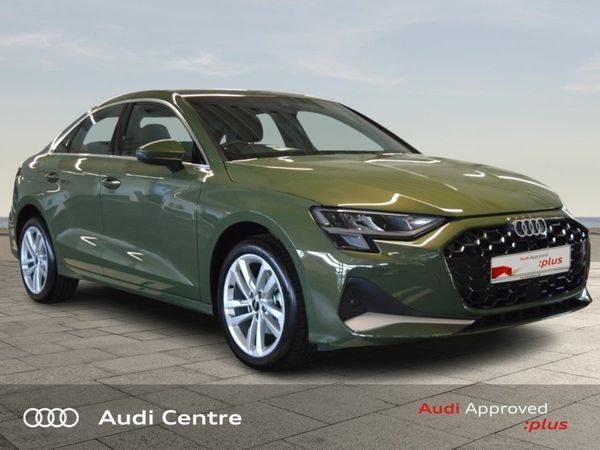 Audi A3 Saloon, Petrol, 2025, Green