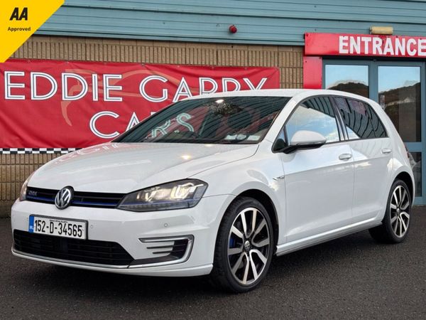 Volkswagen Golf Hatchback, Petrol Plug-in Hybrid, 2015, White